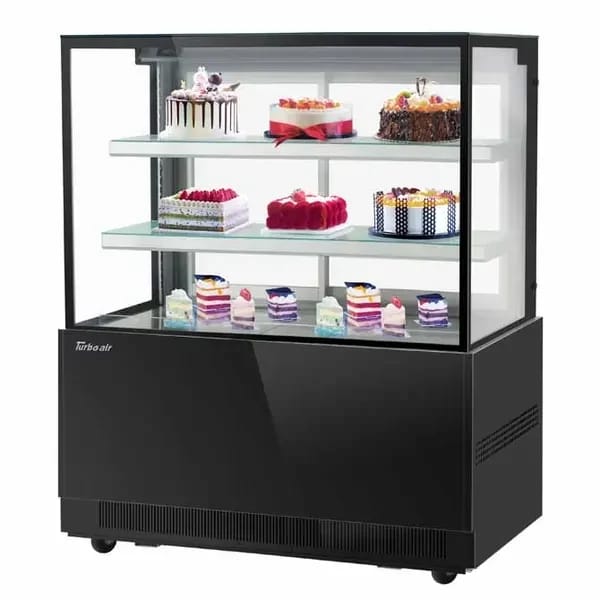 Turbo Air TBP48-54NN-B Refrigerated Black Bakery Display Case 47-1/4"W — view 1
