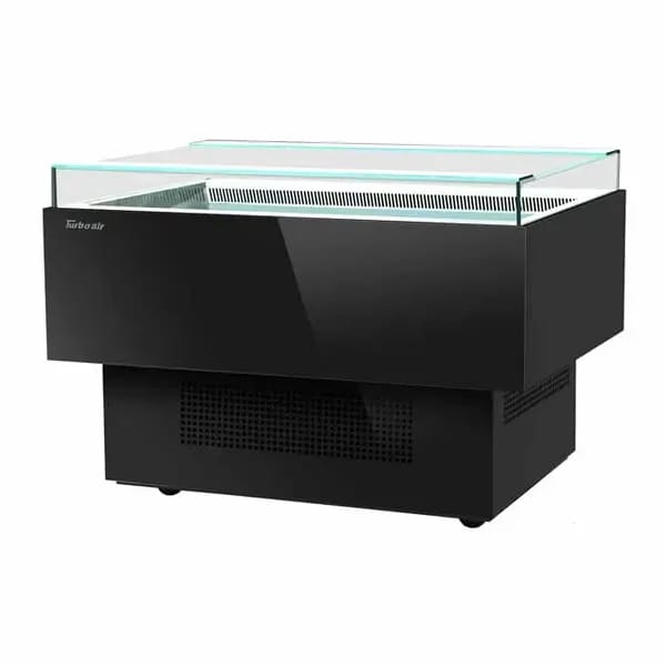 Turbo Air TOS-40PN-B Open Black Sandwich and Cheese Display Case Merchandiser 40"W — view 1