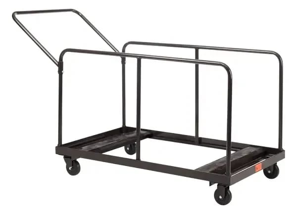 National Public Seating DYMU Folding Table Dolly - Vertical Storage - Round & Rectangular Tables — view 4