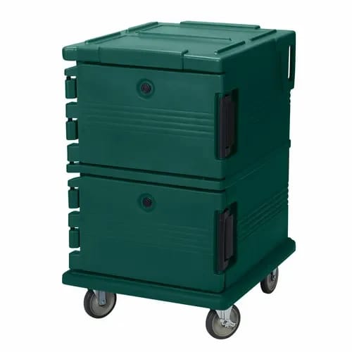 Cambro Ultra Cam Cart UPC1200519 Insulated Green Front Loader Food Carrier — view 1
