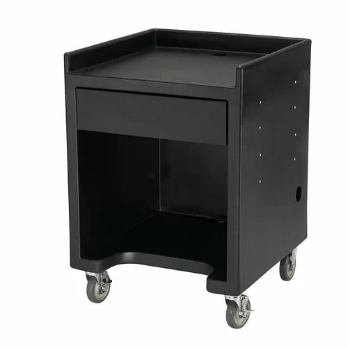 Cambro ES28110 Black Equipment Stand — view 1