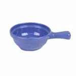Thunder Group CR305V Ivory 10 oz. Melamine Soup Bowl with Handle | Case of 12 — view 4