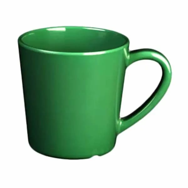 Thunder Group CR9018GR Green 7 oz. Melamine Mug/Cup | Case of 12 — view 1