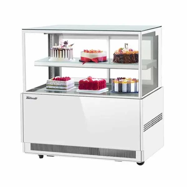 Turbo Air TBP48-46NN-W Refrigerated White Bakery Display Case 47-1/4"W — view 1