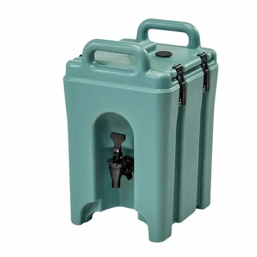 Cambro Camtainer 100LCD401 1-1/2 Gallon Insulated Slate Blue Beverage Dispenser — view 2