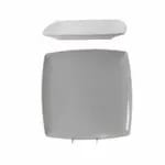 Thunder Group 24120WT Classic White 11-1/4" x 7-1/4" Rectangular Melamine Plate | Case of 12 — view 5