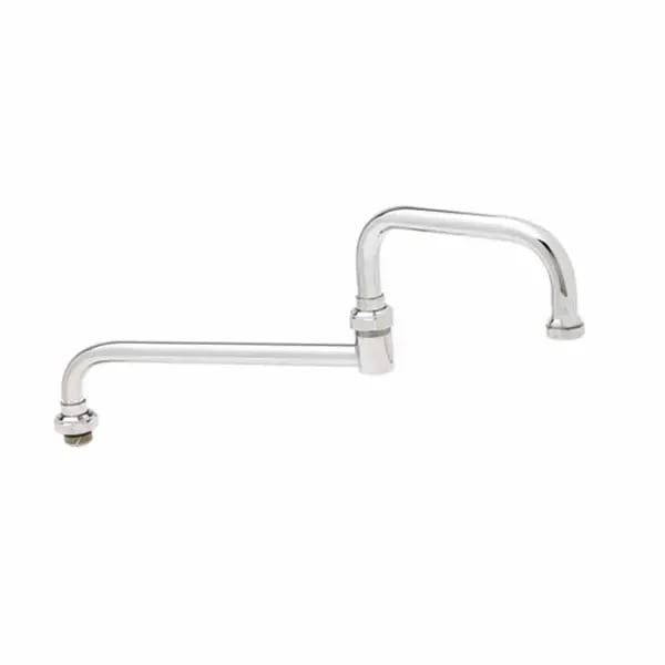 T&S 066X 12" Double Joint Swivel Faucet Spout Nozzle — view 1