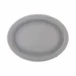Thunder Group DM212H Graham 12" x 9" Oval Melamine Platter | Case of 12 — view 4