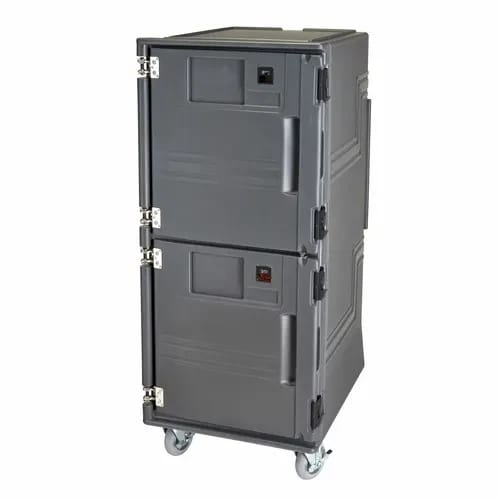 Cambro Pro Cart Ultra PCUCHSP615 Charcoal Gray Hot/Cold Cart — view 1