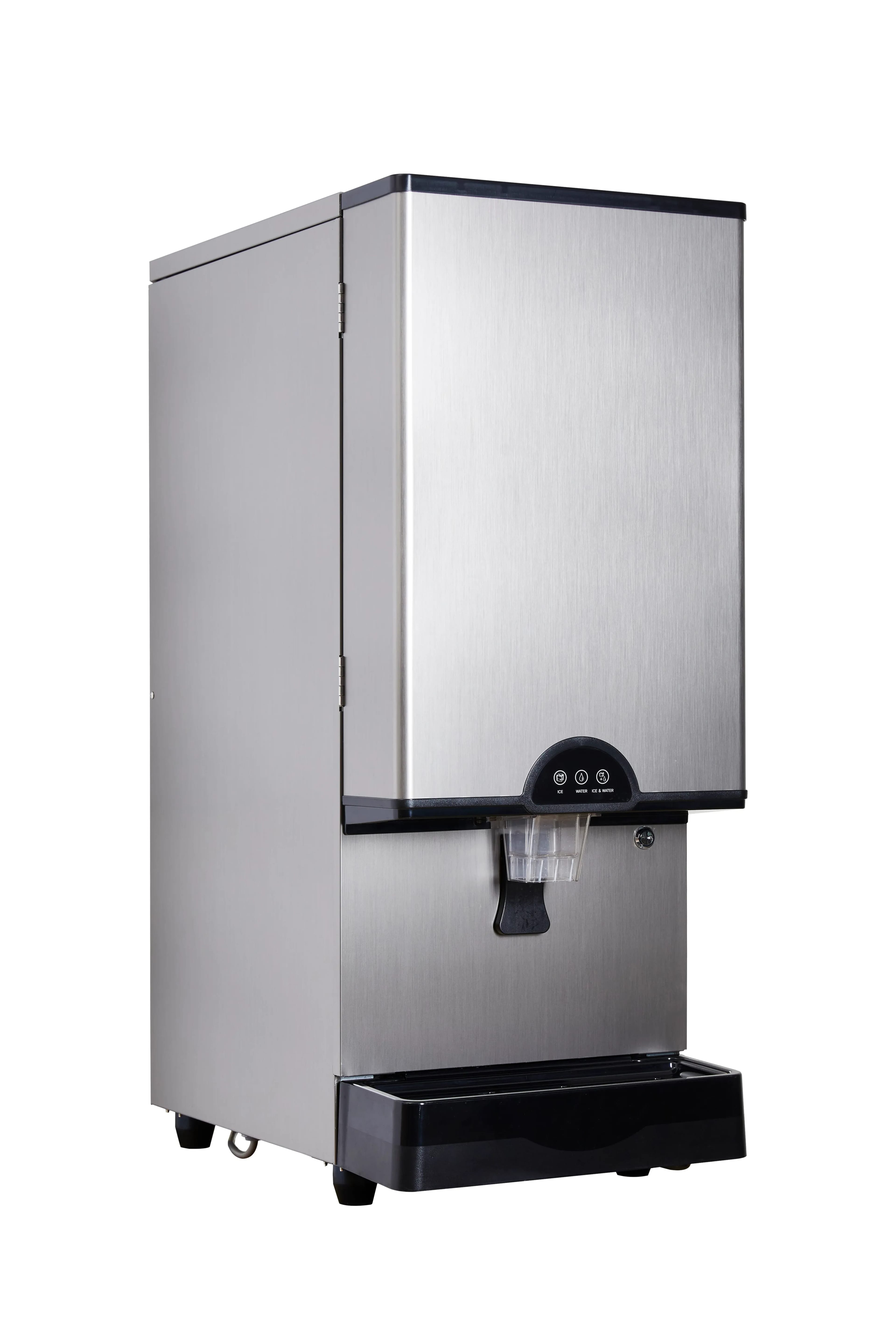 Icetro ID-0450-AN Countertop Ice and Water Dispenser 378 Pound Daily Production 30 Pound Storage Lever Dispense Nugget Style Ice — 115V, 1PH — view 1