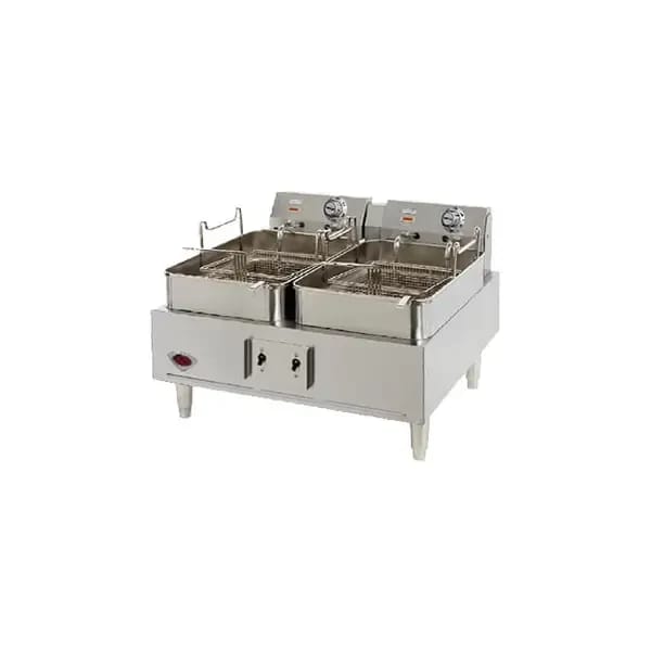 Wells F-30 30lb. 208/240V Electric Countertop Fryer 24"W — view 1