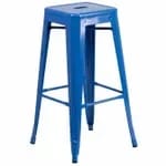 Flash Furniture CH-31320-30-RED-GG Red Galvanized Steel Bar Stool — view 5