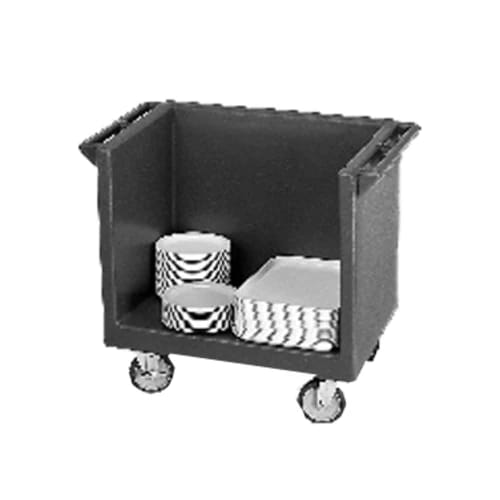 Cambro TDC2029401 Polyethylene Slate Blue Dish Cart — view 2