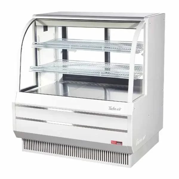 Turbo Air TCGB-48DR-W Dry White Bakery Display Case 48-1/2"W — view 2