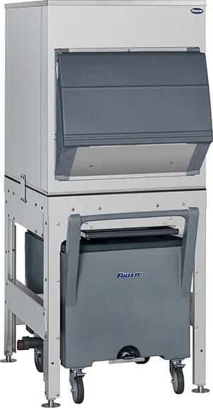 Follett ITS700SG-31 Gravity Dispense Ice Bin 652 Pound Capacity Polyethylene Interior Cube, Flake, Nugget Ice Compatibility — view 1