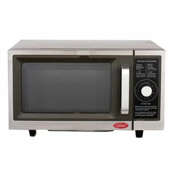 General GEW1000D 1 cu. ft. 1000 Watt Commercial Microwave Oven with Dial Timer 20"W — view 1