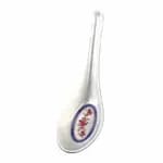 Thunder Group 7003B Lotus 3/4 oz. Melamine Wonton Soup Spoon | Case of 60 — view 3
