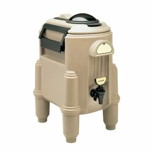 Cambro Camserver CSR3417 3 Gallon Dark Taupe Beverage Dispenser — view 2