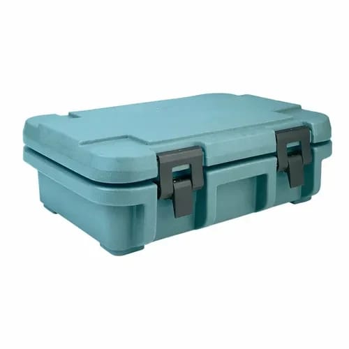 Cambro Ultra Pan Carrier UPC140401 Slate Blue Top Loader 4" Deep — view 2