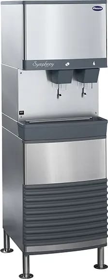 Follett Symphony Plus™ 50FB414A-L Freestanding Ice and Water Dispenser 425 Pound Daily Production 50 Pound Storage Lever Dispense Nugget Style Ice — 115V, 1PH — view 1