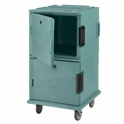 Cambro Ultra Cam Cart UPC1600401 Insulated Slate Blue Front Loader Food Carrier — view 2