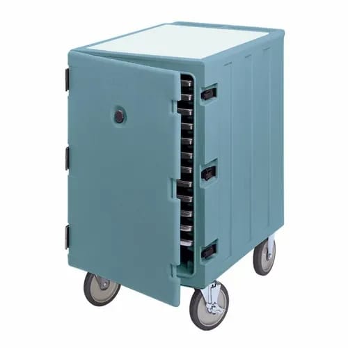 Cambro Camcart 1826LTC401 Insulated Slate Blue Front Loader Food Carrier — view 2