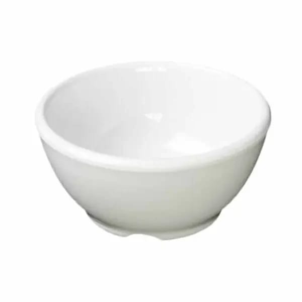 Thunder Group CR5804W White 10 oz. Melamine Soup Bowl | Case of 12 — view 1