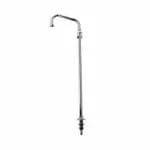 T&S B-0281 8" Deck Mount Elevated Big-Flo Faucet with 12" Swing Spout Nozzle — view 3