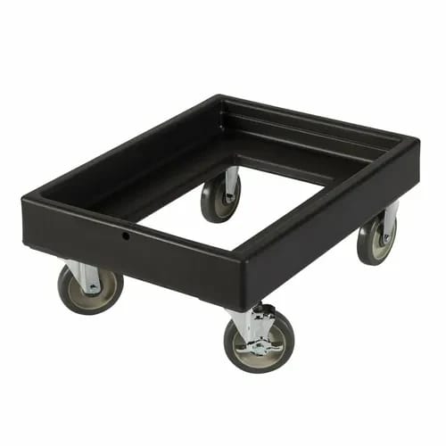 Cambro Camdolly CD300110 Open Frame Black Food Carrier Dolly — view 1