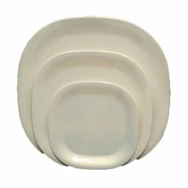 Thunder Group PS3008V Passion Pearl 8-1/4" x 8-1/4" Square Melamine Plate | Case of 12 — view 1