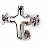 T&S B-0346-LN 3" Wall Mount Double Pantry Faucet — view 3