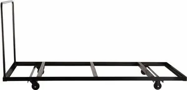 National Public Seating DY-3096 Folding Table Dolly - Horizontal Storage - Max 96"L — view 2