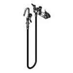 T&S B-2312 8" Wall Mount Pot Filler Faucet with 36" Hose — view 5