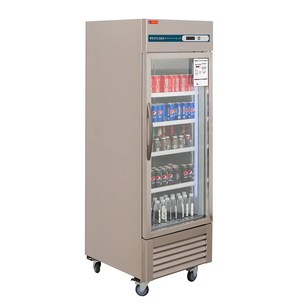 Westlake WKR-23BG Glass Door Merchandiser Refrigerator 1 Door 33-40°F — view 4