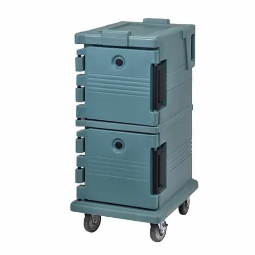 Cambro Ultra Cam Cart UPC600401 Insulated Slate Blue Front Loader Food Carrier — view 1