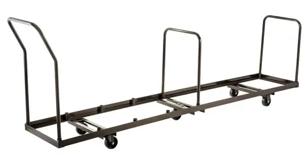 National Public Seating DY-50 Folding Chair Dolly - Vertical storage - 50 Chair Capacity — view 2