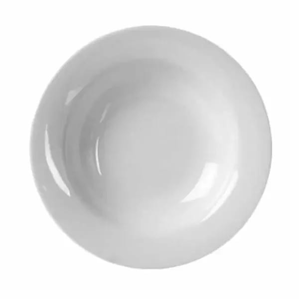 Thunder Group CR5077W White 8 oz. Melamine Salad Bowl | Case of 12 — view 2