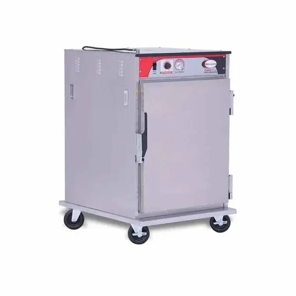 BevLes HTSS44P84-PT Insulated Solid Door Half Height Heated Holding Cabinet 25"W — view 2