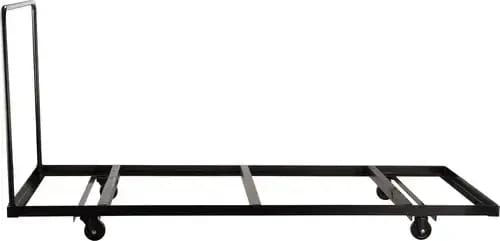 National Public Seating DY-3096 Folding Table Dolly - Horizontal Storage - Max 96"L — view 3