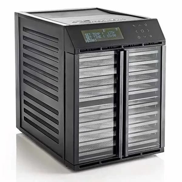 Excalibur RES10 10-Tray Dual Temperature Food Dehydrator with Digital Controls and Clear Doors — view 1