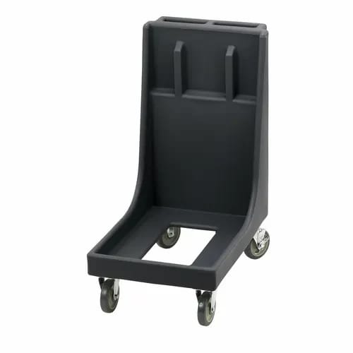 Cambro Camdolly CD300H110 Open Frame Black Food Carrier Dolly With Handle — view 2