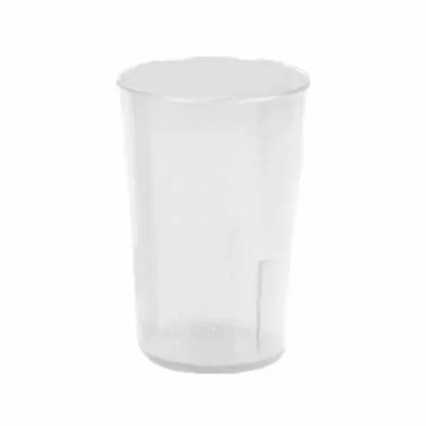 Thunder Group PLTHTB010C Clear 9-1/2 oz. Plastic Tumbler Glass | Case of 12 — view 1