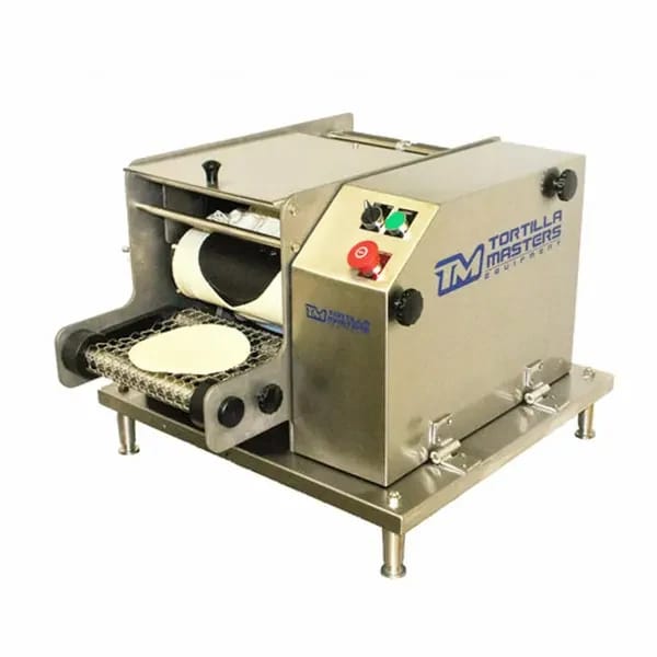 Tortilla Masters TM105 Ventura Flex Countertop Corn Tortilla Machine with 6-1/4" Cutter — view 1