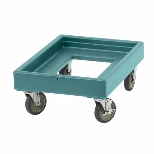 Cambro Camdolly CD100401 Open Frame Slate Blue Food Carrier Dolly — view 1