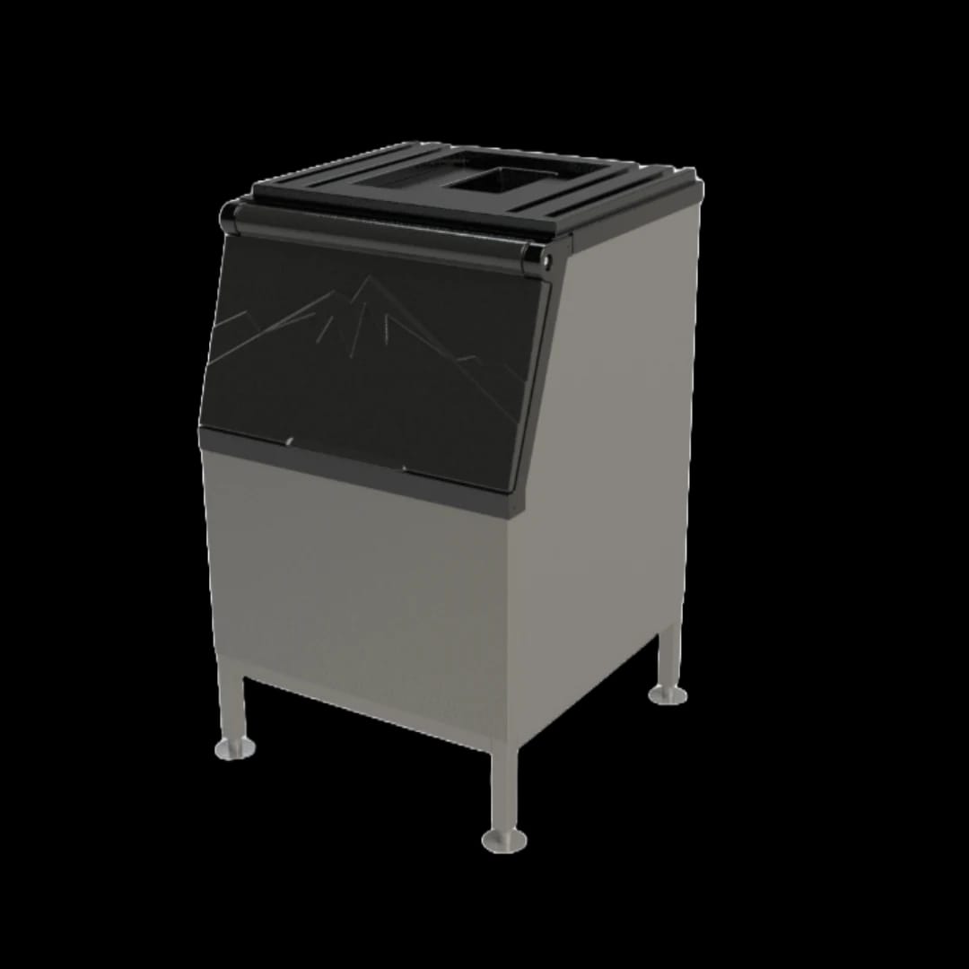 Kloppenberg CRB-30 Ice Storage Bin 300 Pound Capacity Polyethylene Interior — view 1