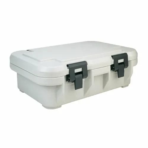 Cambro S-Series Ultra Pan Carrier UPCS140480 Speckled Gray Top Loader 4" Deep — view 1