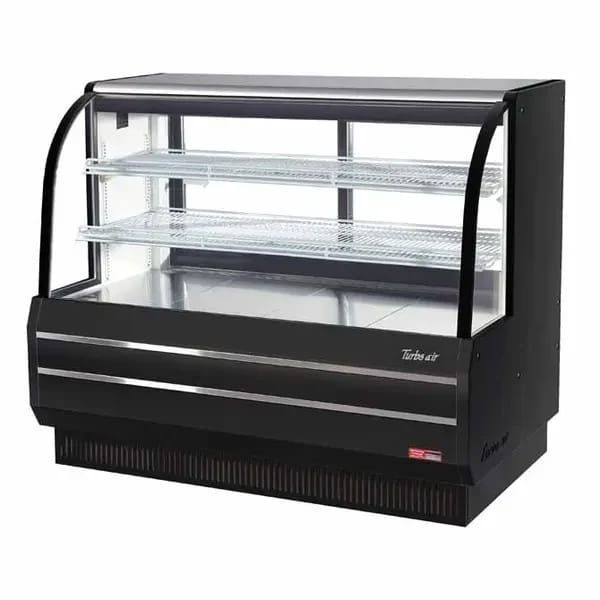 Turbo Air TCGB-60DR-B Dry Black Bakery Display Case 60-1/2"W — view 1