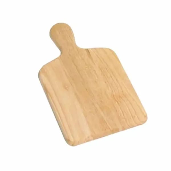 Tablecraft 79 Wood Bread Serving Board 13-1/2" x 7-1/2" x 3/4" — view 2