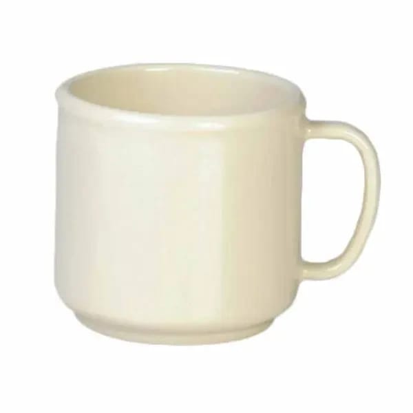 Thunder Group CR9035V Ivory 10 oz. Melamine Mug/Cup | Case of 12 — view 2