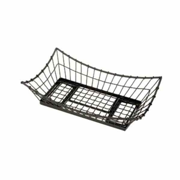 Tablecraft GMT2113 Black Metal Grand Master Transformer Rectangular Basket 21" x 13" x 5-1/2" — view 2